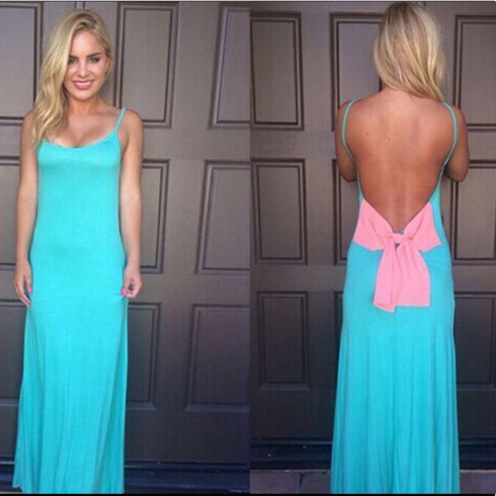 ✨Sleeveless Backless Full Dress✨